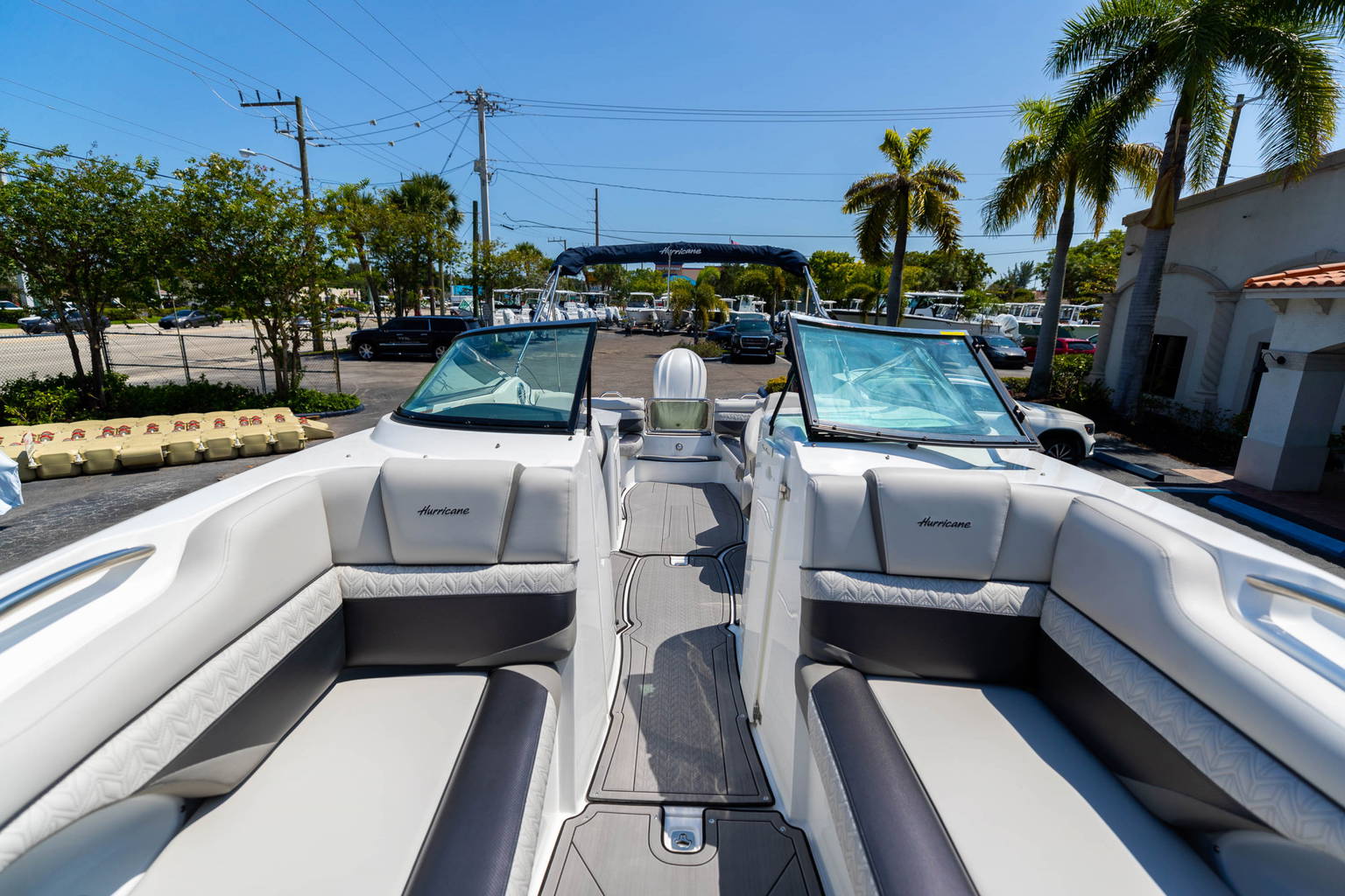 New 2023 Hurricane SunDeck 2690 OB #2446 image 33