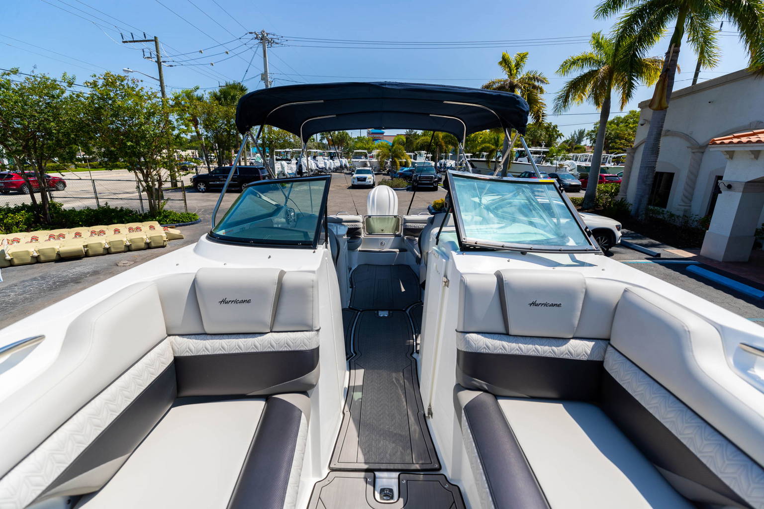 New 2023 Hurricane SunDeck 2690 OB #2446 image 34