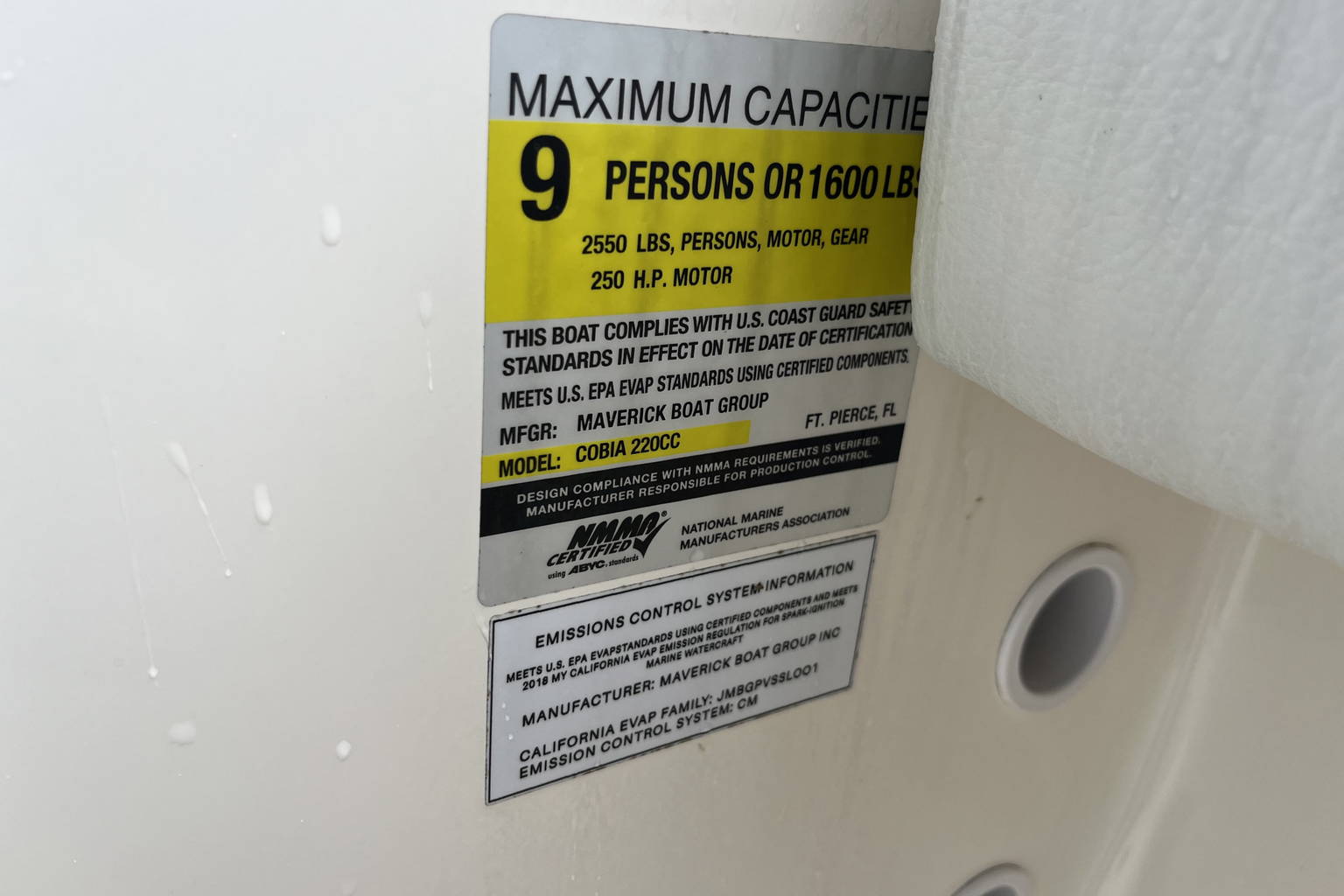 Used 2022 Cobia 220 CC #X072 image 19