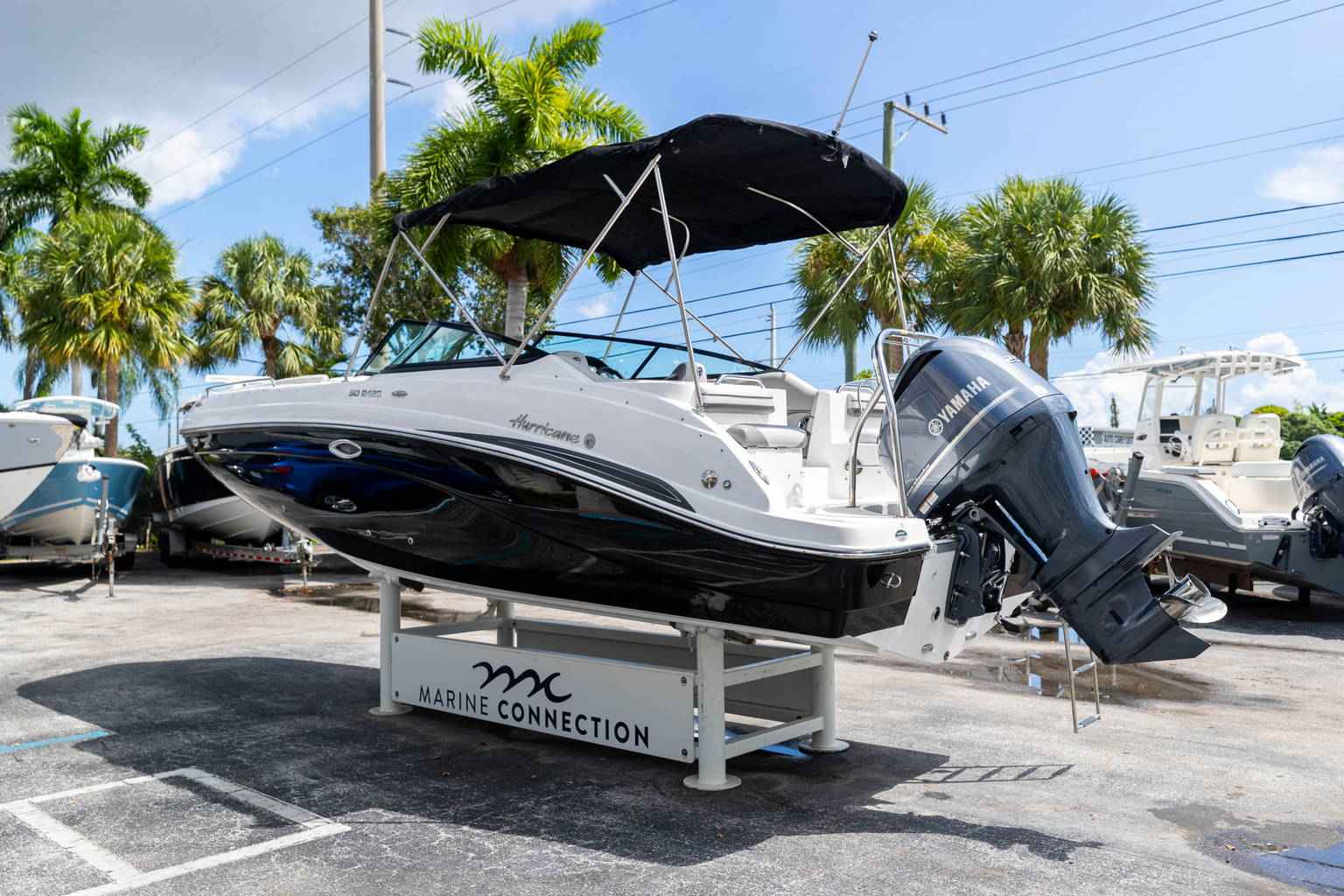 New 2023 Hurricane SunDeck 2486 OB #0282 image 6