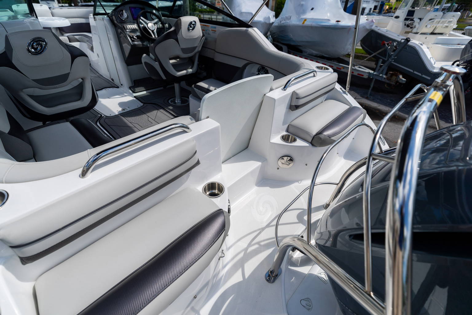 New 2023 Hurricane SunDeck 2486 OB #0282 image 9