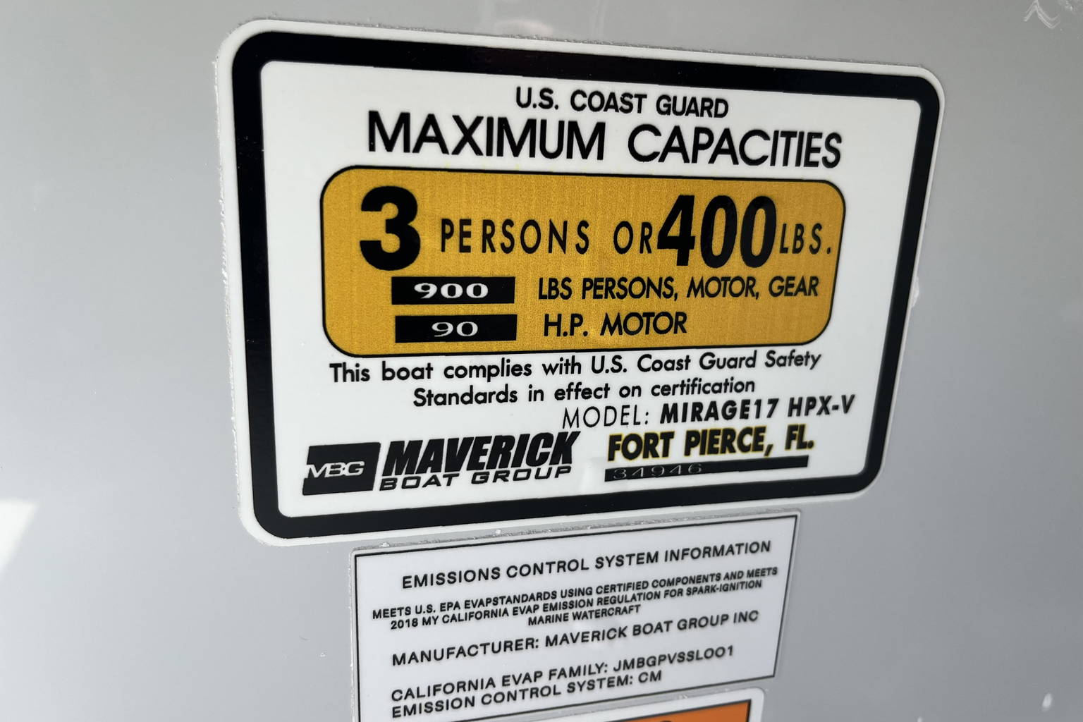 New 2024 Maverick 17 HPX-V #X003 image 18