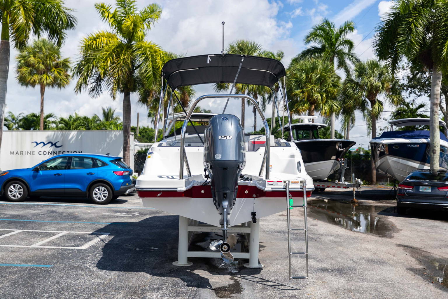 New 2023 Hurricane SunDeck Sport OB SS 205 OB #9113 image 7