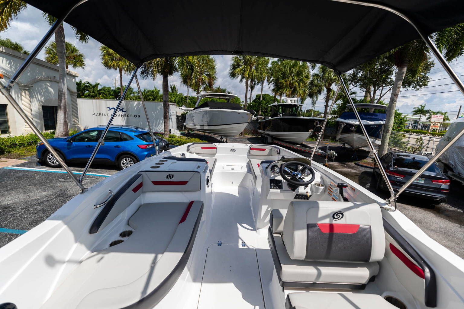 New 2023 Hurricane SunDeck Sport OB SS 205 OB #9113 image 9