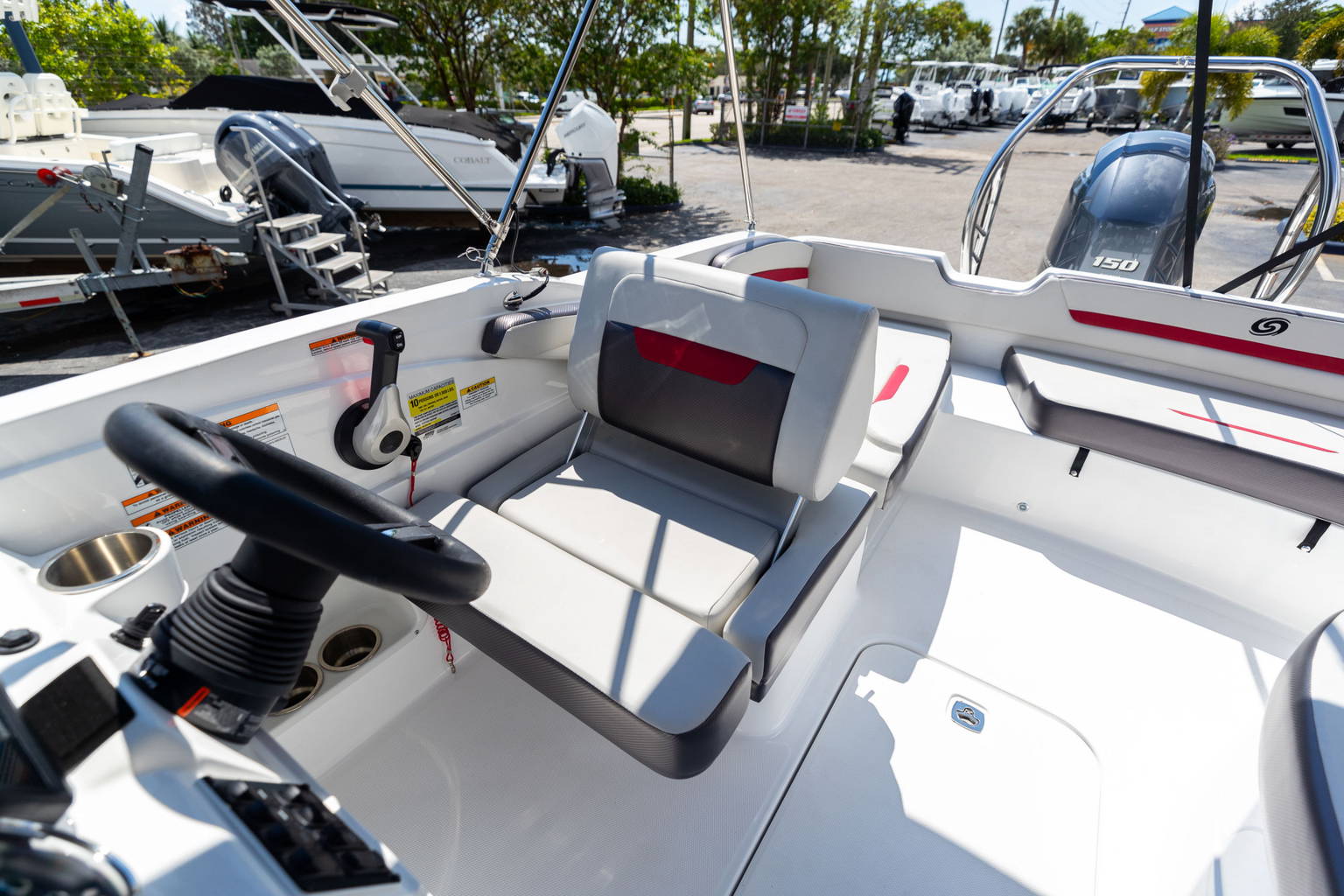 New 2023 Hurricane SunDeck Sport OB SS 205 OB #9113 image 22