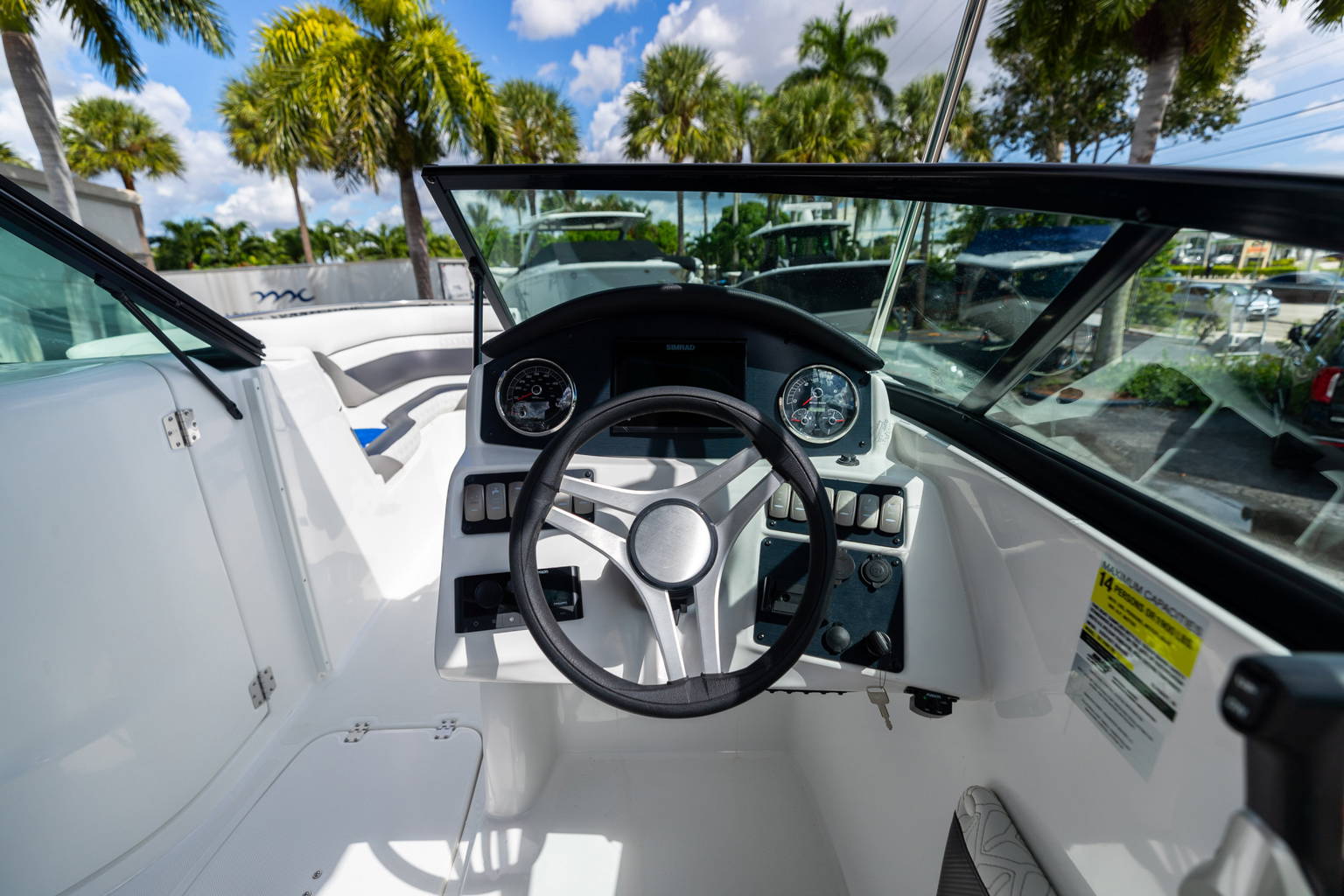 New 2023 Hurricane SunDeck 2486 OB #2448 image 13