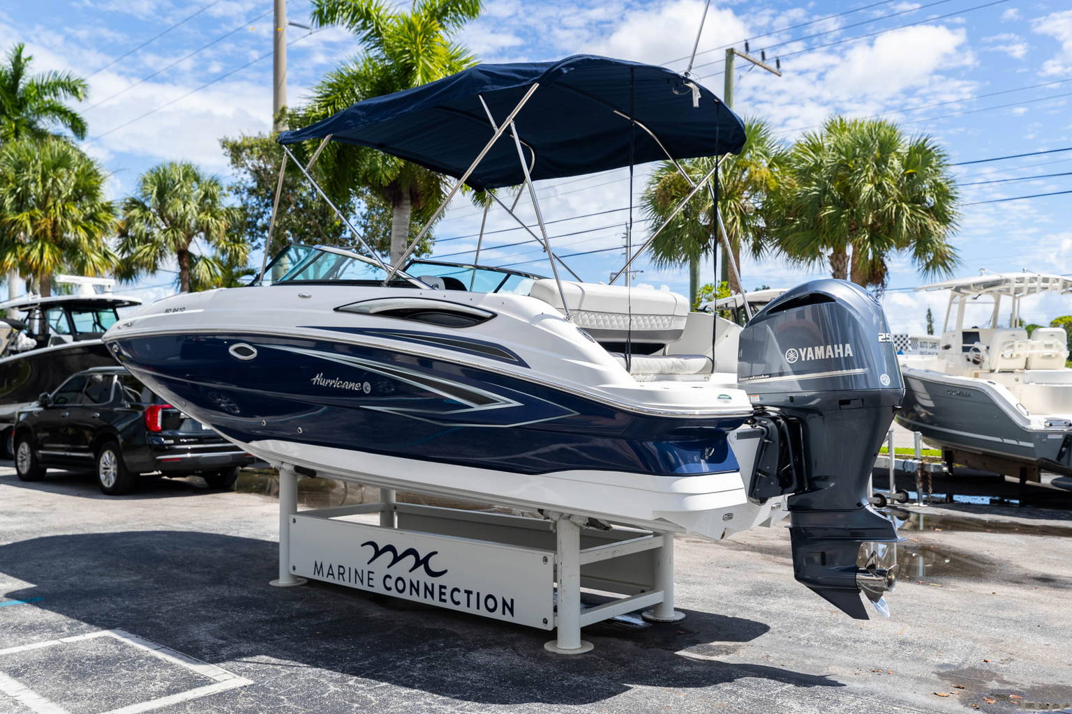 New 2023 Hurricane SunDeck OB SD 2410 OB #1999 image 6