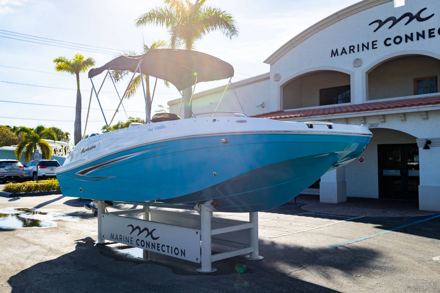 New 2024 Hurricane SunDeck Sport 192 RL OB #6054 image 2