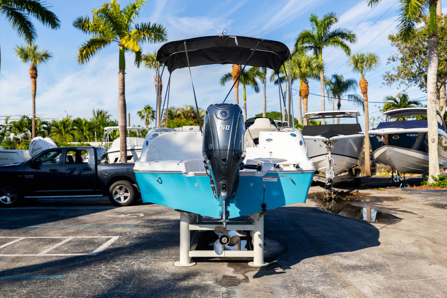 New 2024 Hurricane SunDeck Sport 192 RL OB #6054 image 7