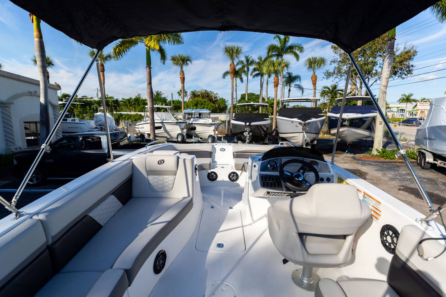 New 2024 Hurricane SunDeck Sport 192 RL OB #6054 image 9