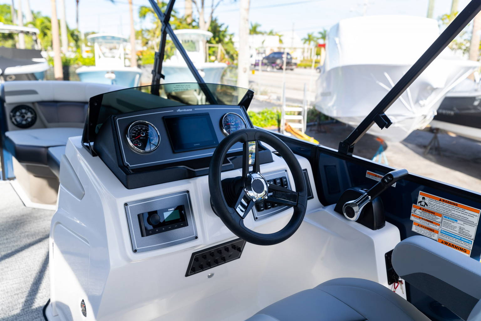 New 2024 Hurricane FunDeck 2260 OB #6051 image 18