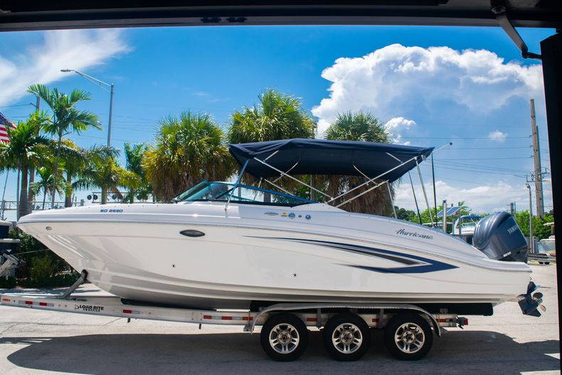 New 2022 Hurricane SunDeck SD 2690 OB #5582 image 5