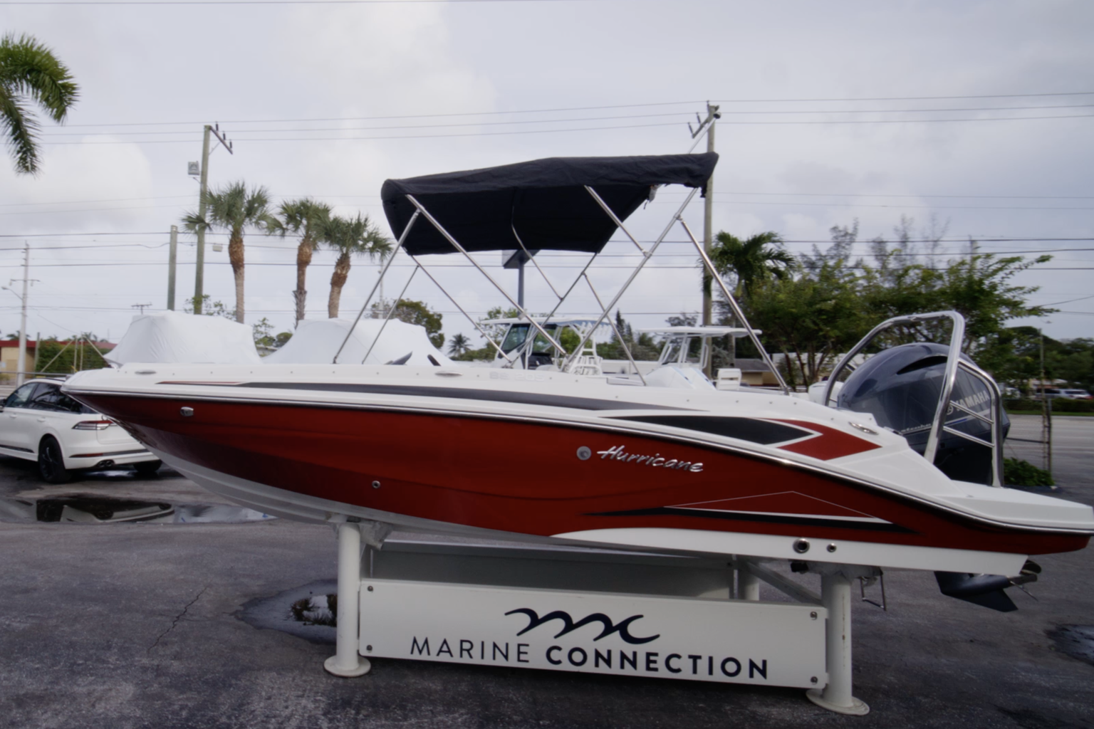 New 2023 Hurricane SunDeck Sport OB SS 205 OB #8913 image 1