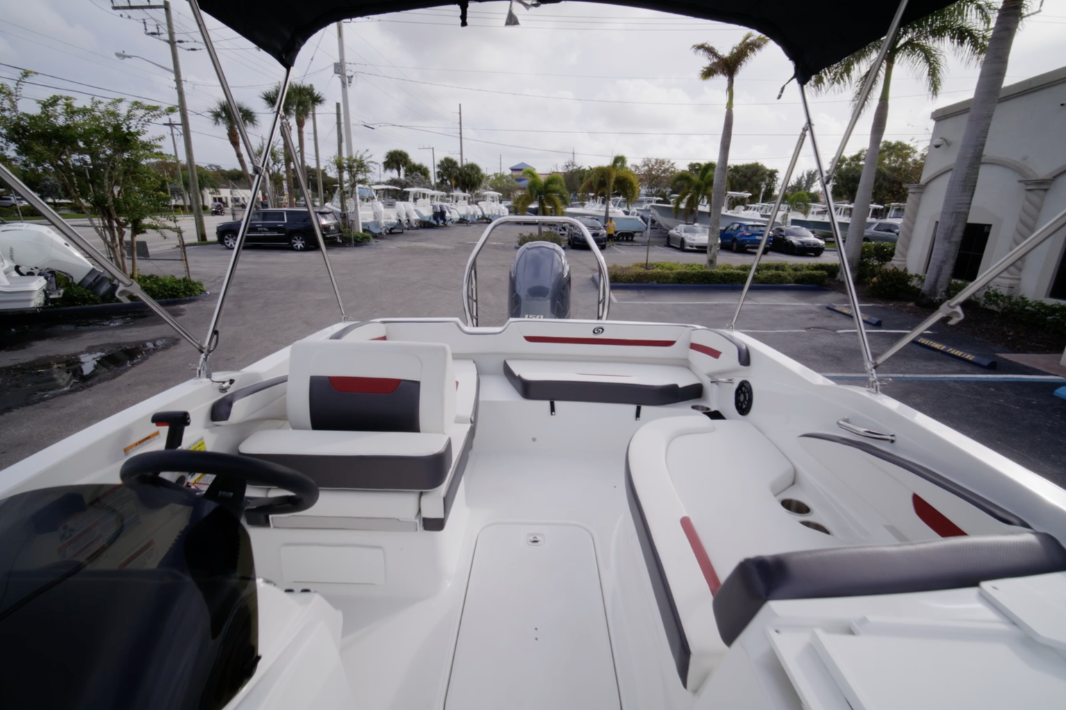New 2023 Hurricane SunDeck Sport OB SS 205 OB #8913 image 14