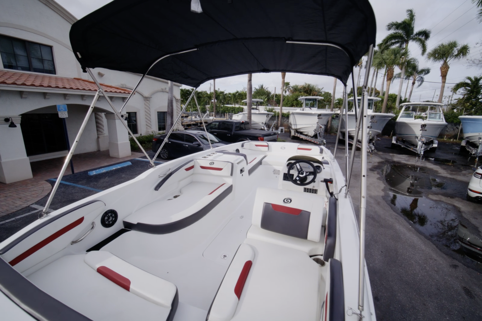 New 2023 Hurricane SunDeck Sport OB SS 205 OB #8913 image 16