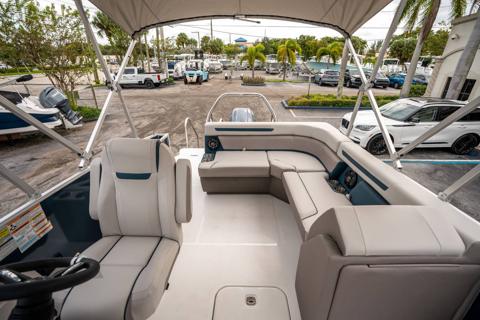 New 2025 Hurricane FunDeck 2260 OB #8496 image 10