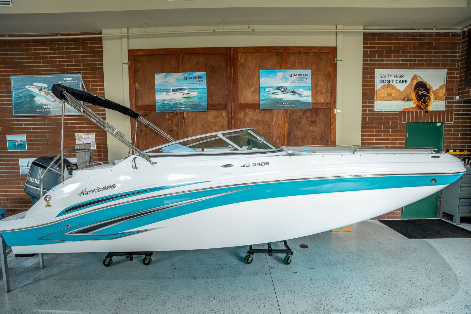 New 2025 Hurricane SunDeck 2486 OB #8511 image 1