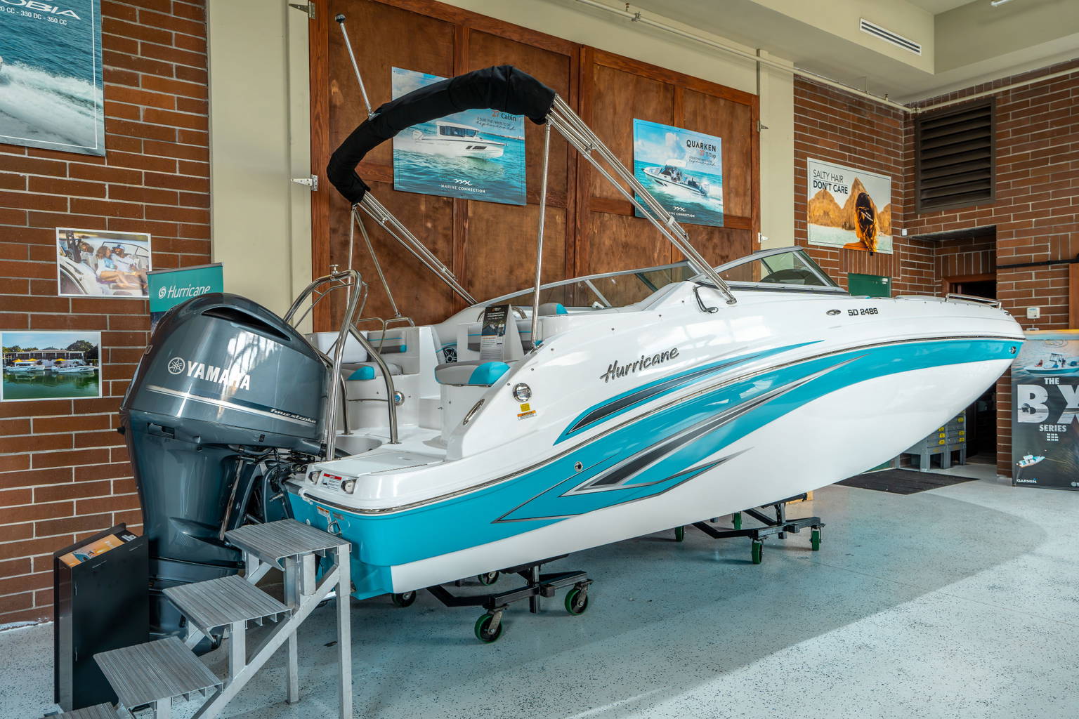 New 2025 Hurricane SunDeck 2486 OB #8511 image 3