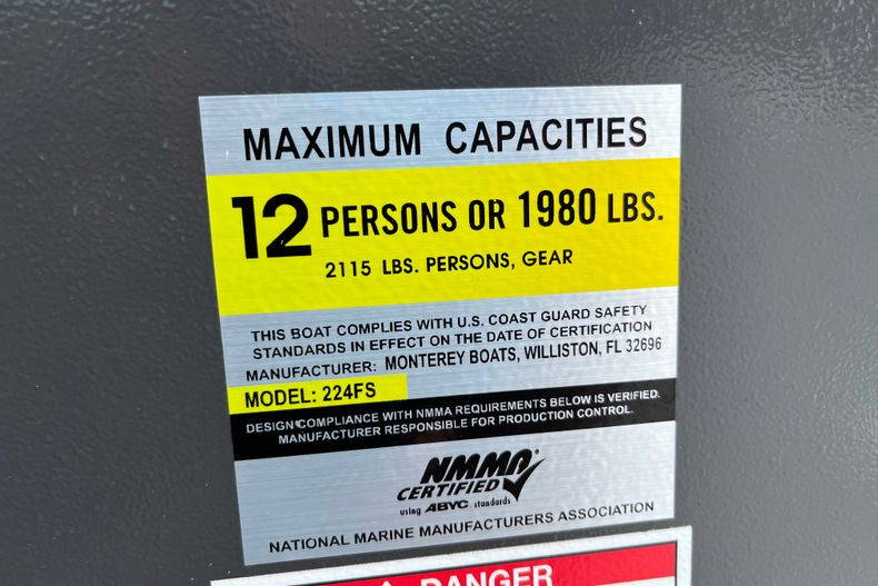 Used 2018 Monterey 224 FS #D965 image 10