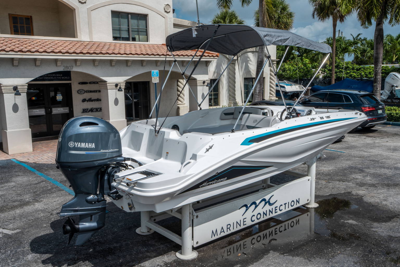 New 2026 Hurricane SunDeck Sport 185 OB #3385 image 2