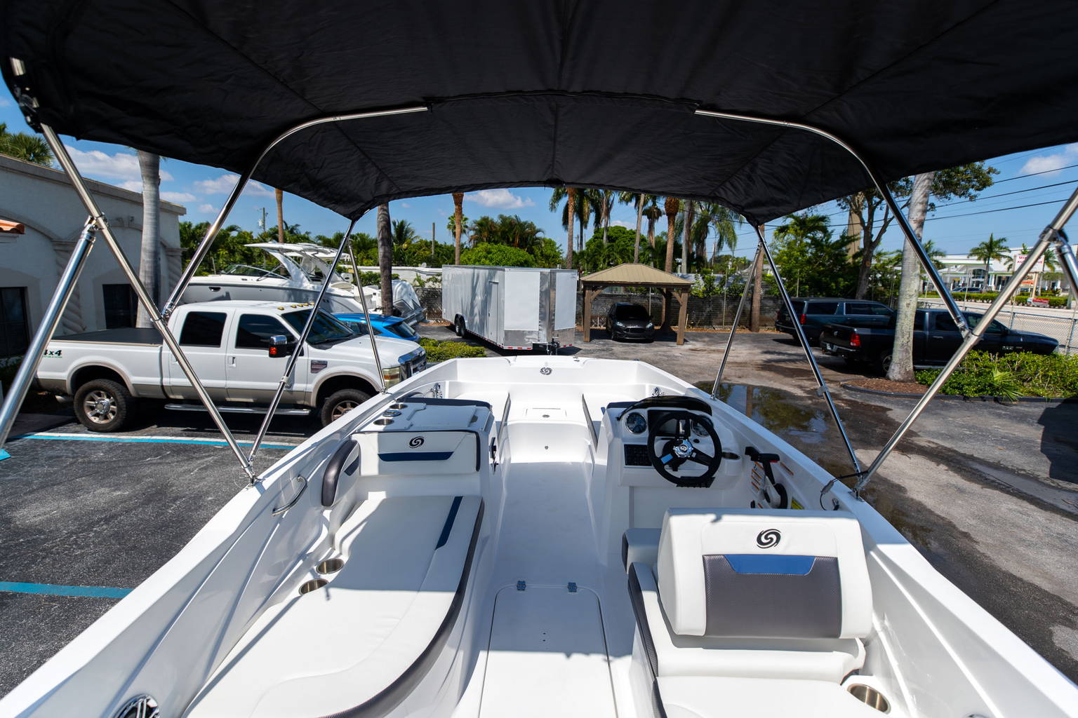 New 2023 Hurricane SunDeck Sport OB SS 205 OB #8856 image 10