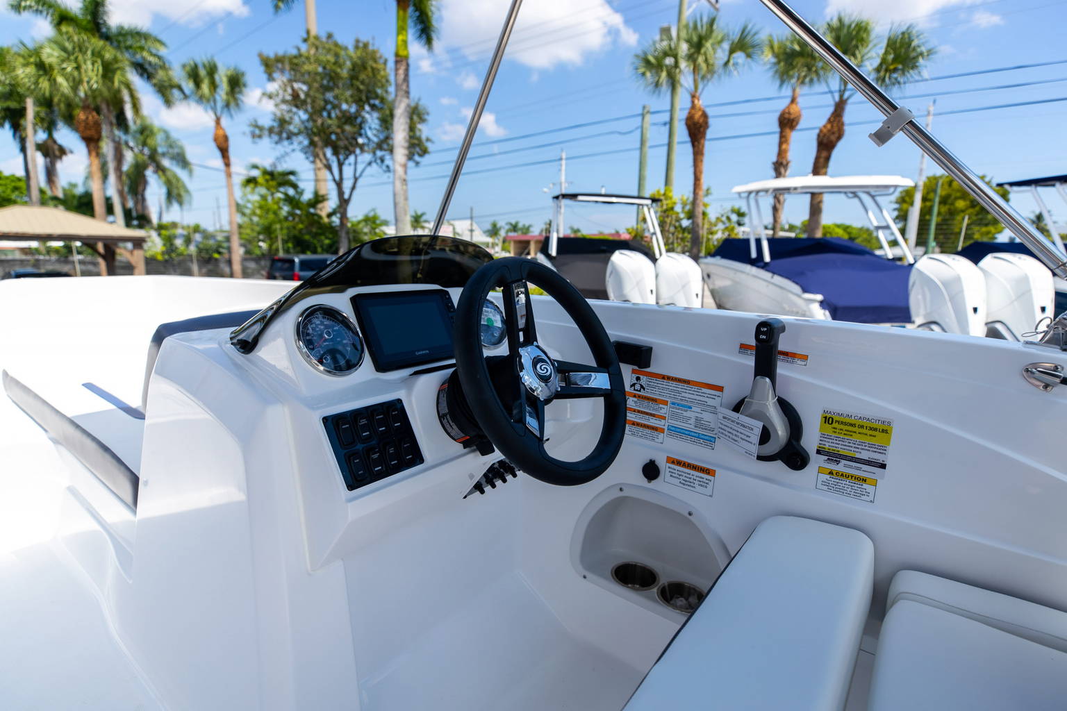 New 2023 Hurricane SunDeck Sport OB SS 205 OB #8856 image 16