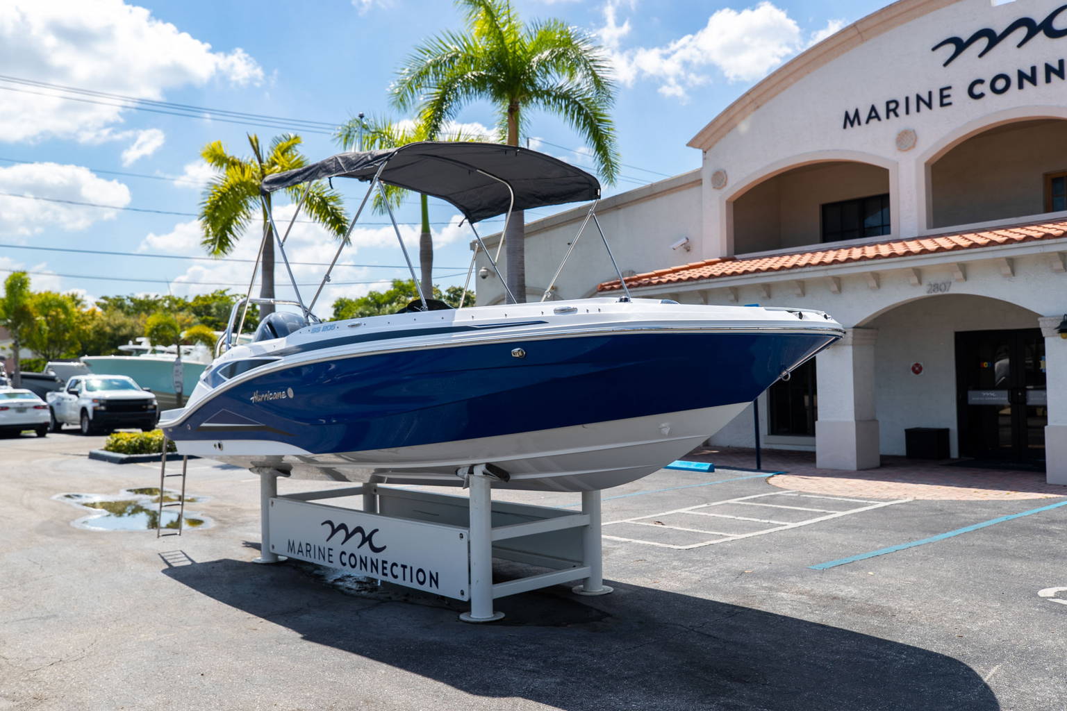 New 2023 Hurricane SunDeck Sport OB SS 205 OB #8856 image 2