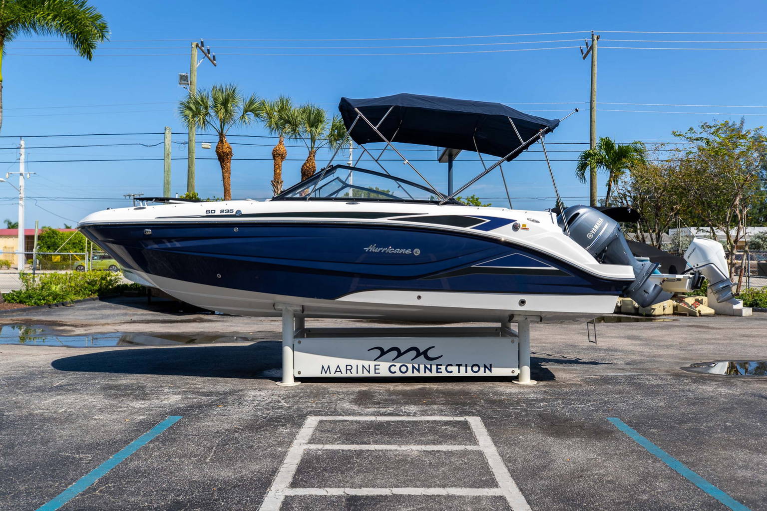 New 2023 Hurricane SunDeck OB SD 235 OB #9628 image 5