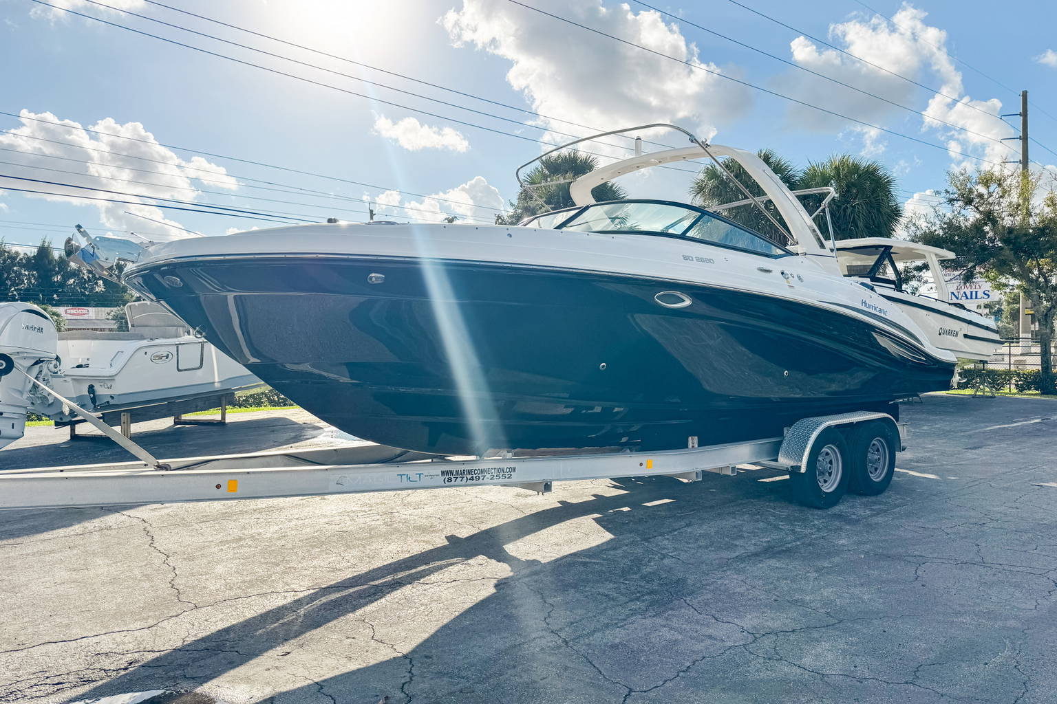 New 2026 Hurricane SunDeck 2690 OB #0646 image 6