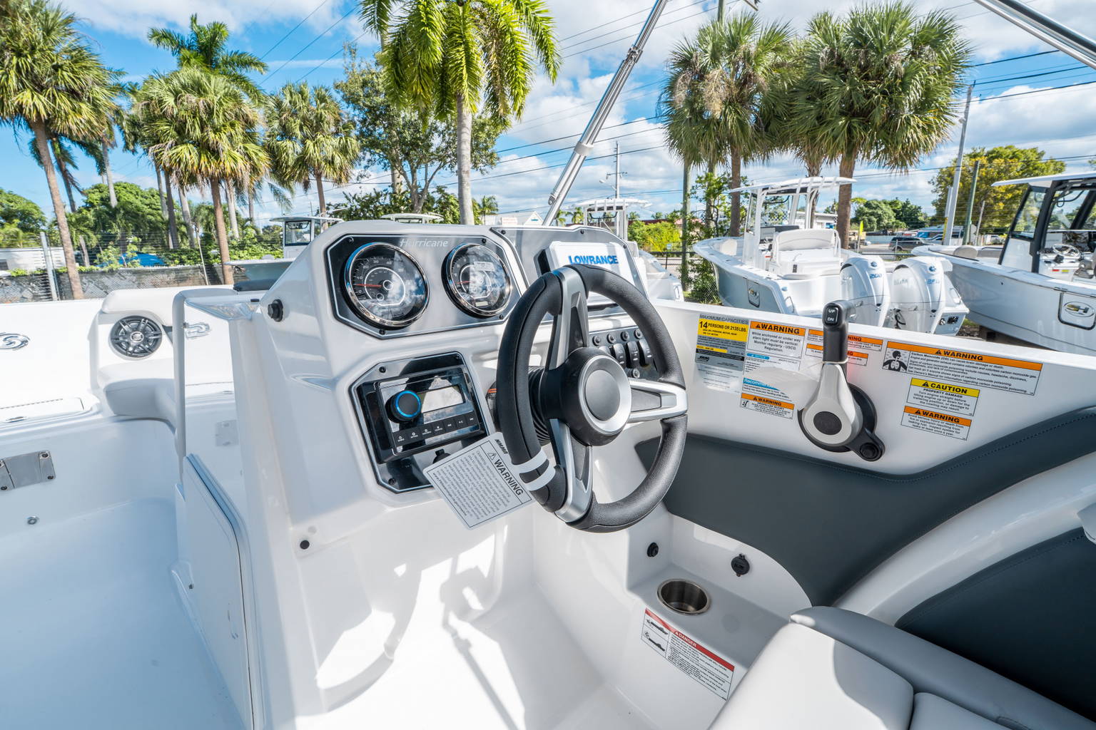 New 2026 Hurricane SunDeck 2050 OB #1049 image 14