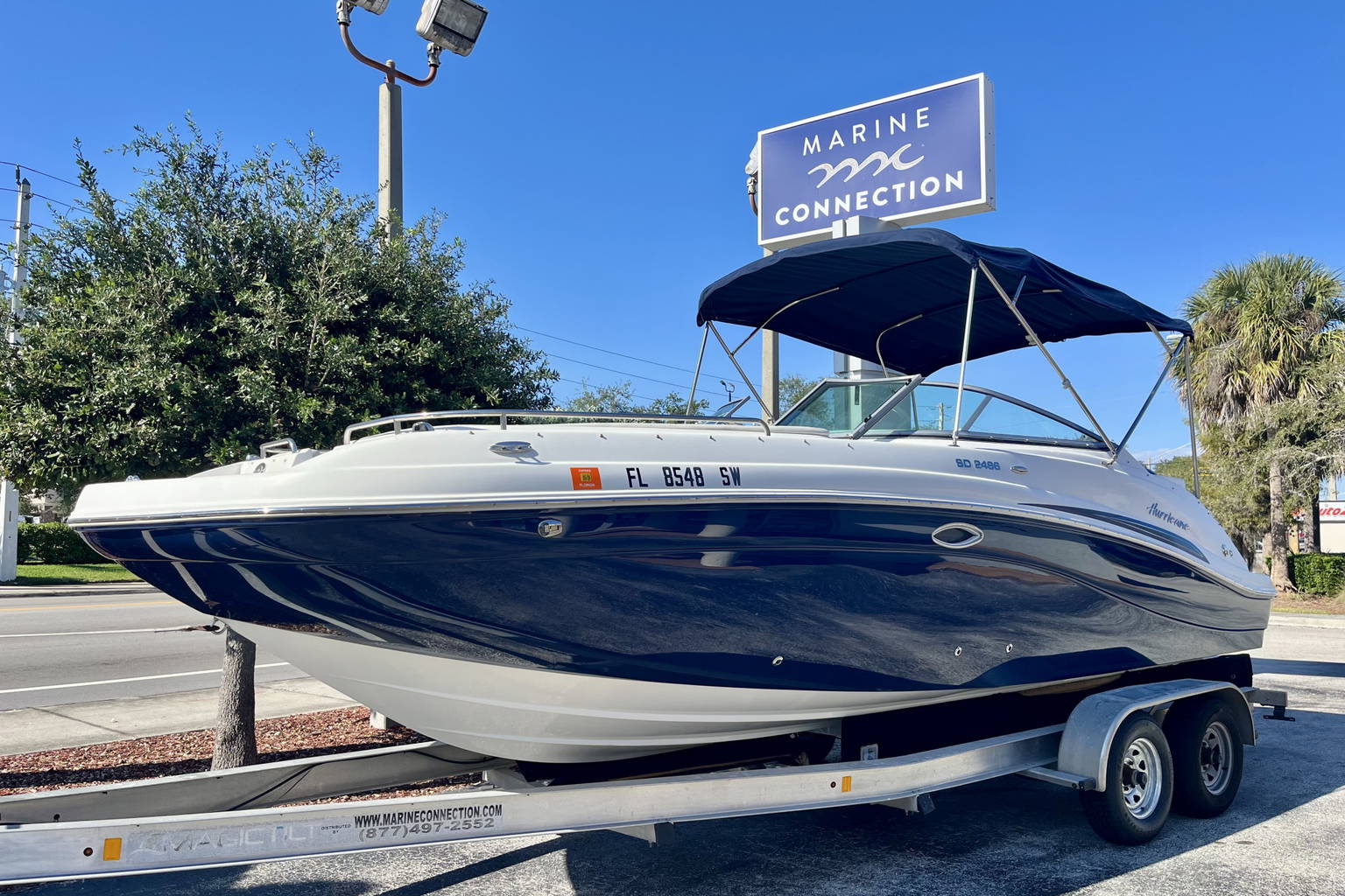 Used 2021 Hurricane Sun Deck 2486 #7641 image 2