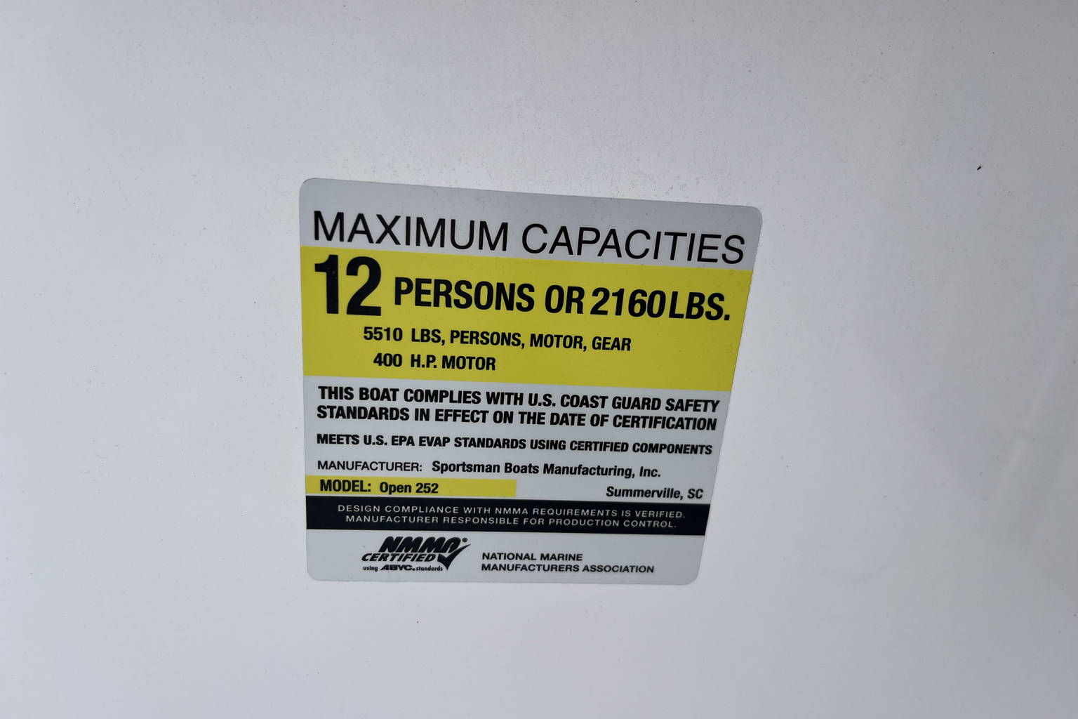 Used 2018 Sportsman 252 Open #F290 image 13