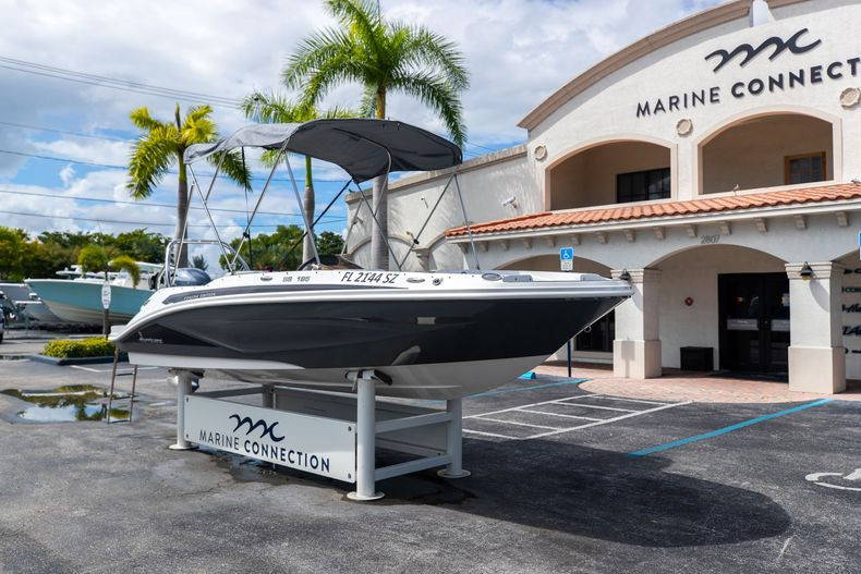 Used 2021 Hurricane SunDeck Sport SS 185 OB #9844 image 3