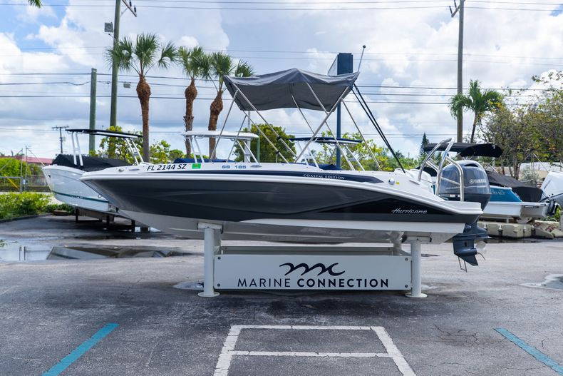 Used 2021 Hurricane SunDeck Sport SS 185 OB #9844 image 11
