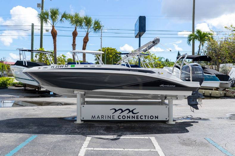 Used 2021 Hurricane SunDeck Sport SS 185 OB #9844 image 12