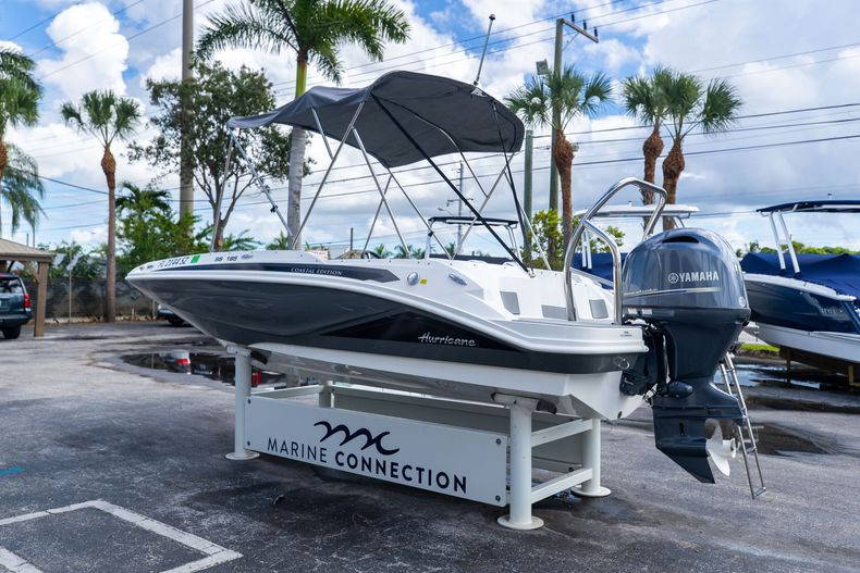 Used 2021 Hurricane SunDeck Sport SS 185 OB #9844 image 13