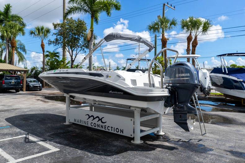 Used 2021 Hurricane SunDeck Sport SS 185 OB #9844 image 14