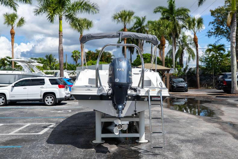 Used 2021 Hurricane SunDeck Sport SS 185 OB #9844 image 17