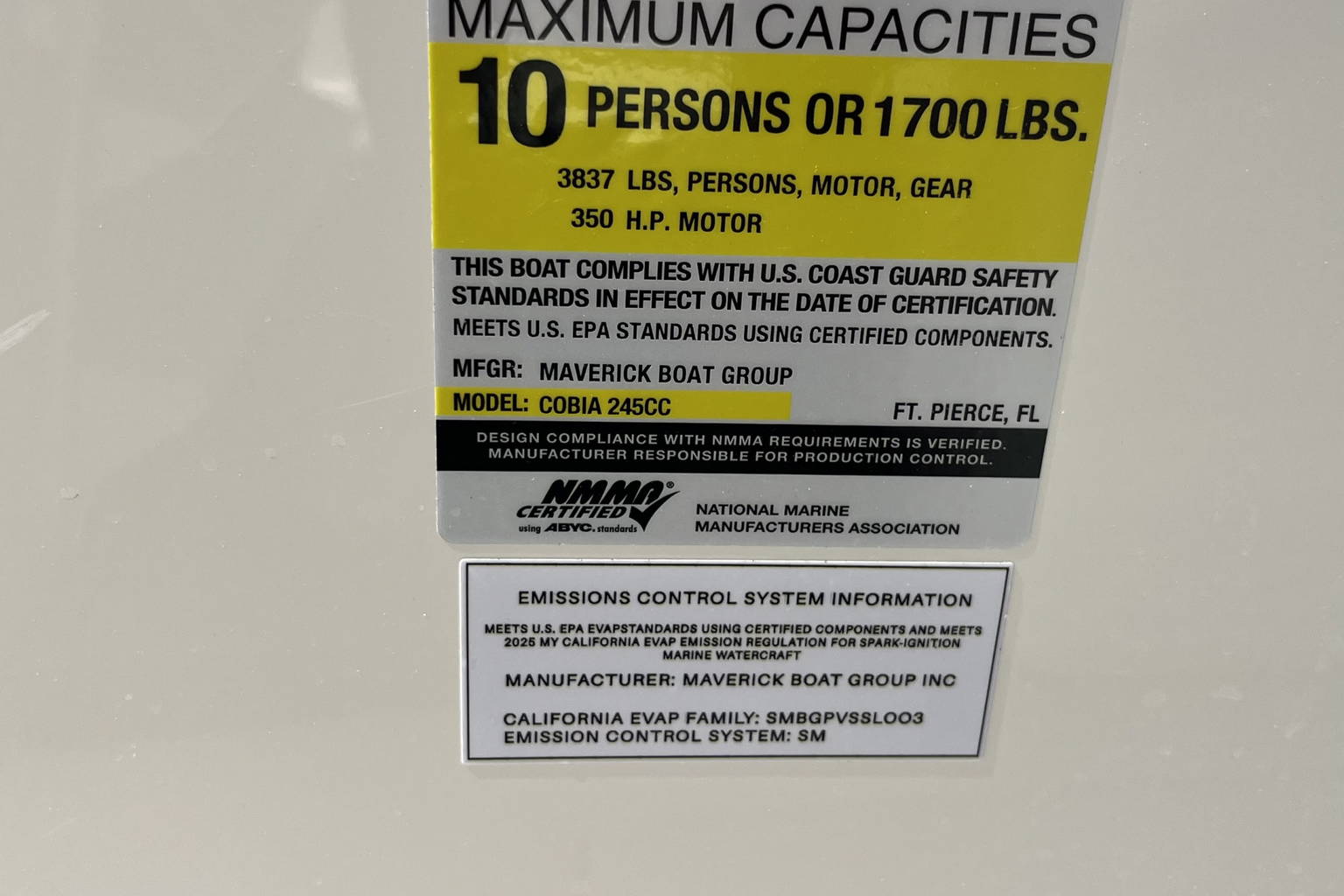 New 2026 Cobia 245 CC #M034 image 32