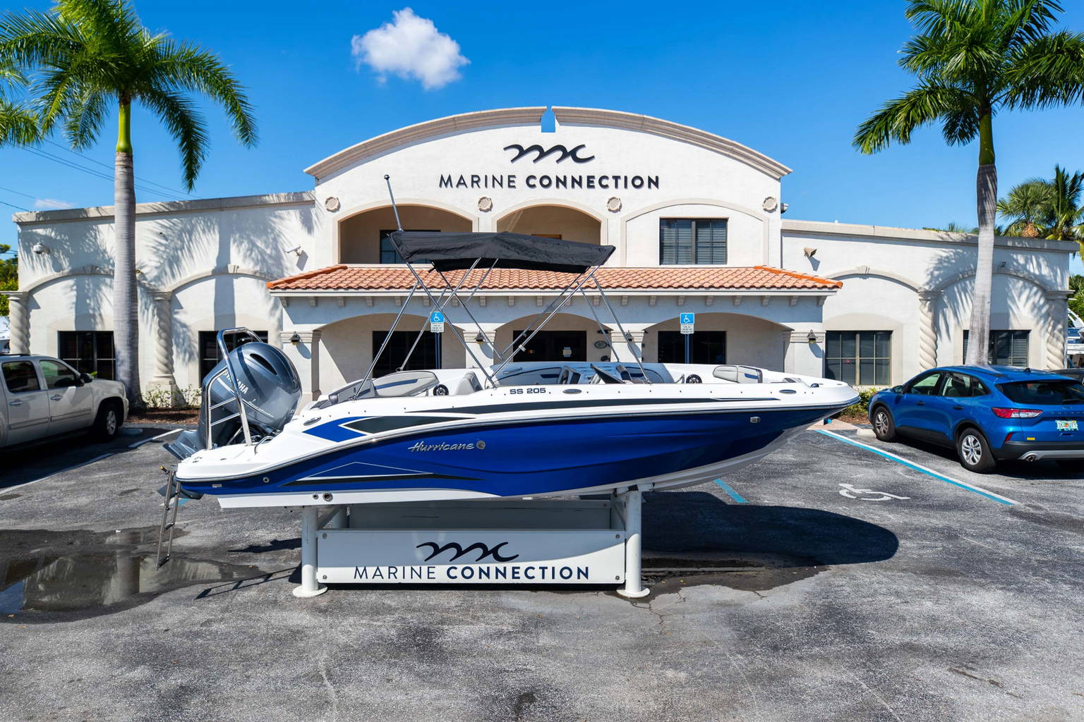 New 2023 Hurricane SunDeck Sport OB SS 205 OB #9094 image 1