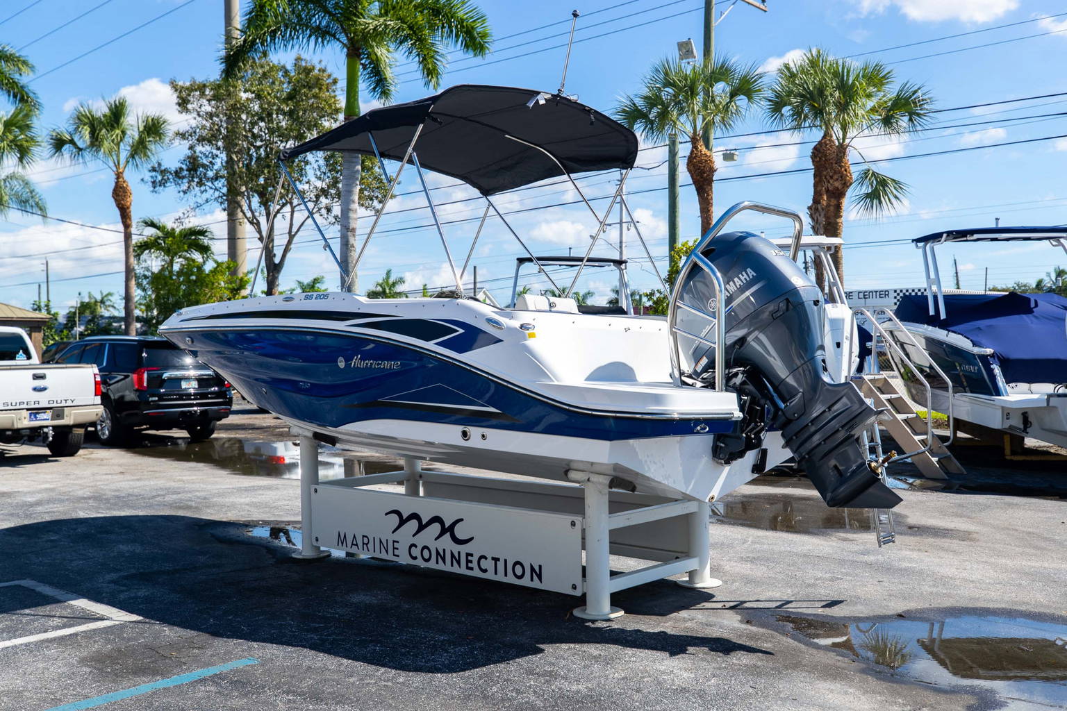 New 2023 Hurricane SunDeck Sport OB SS 205 OB #9094 image 6