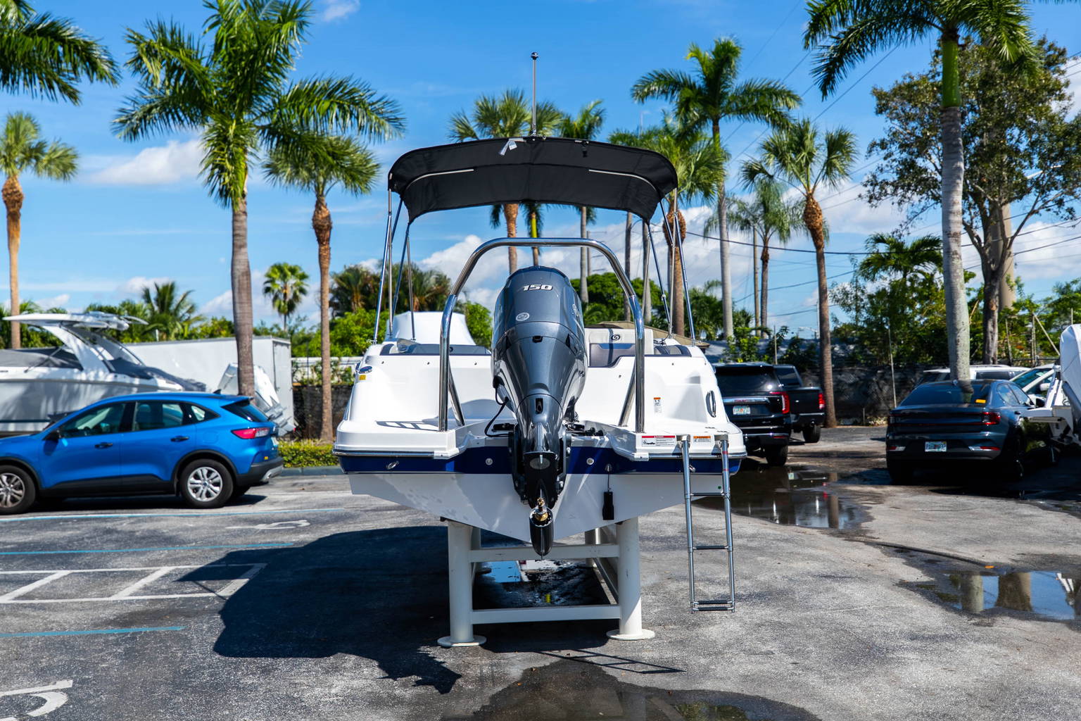 New 2023 Hurricane SunDeck Sport OB SS 205 OB #9094 image 7