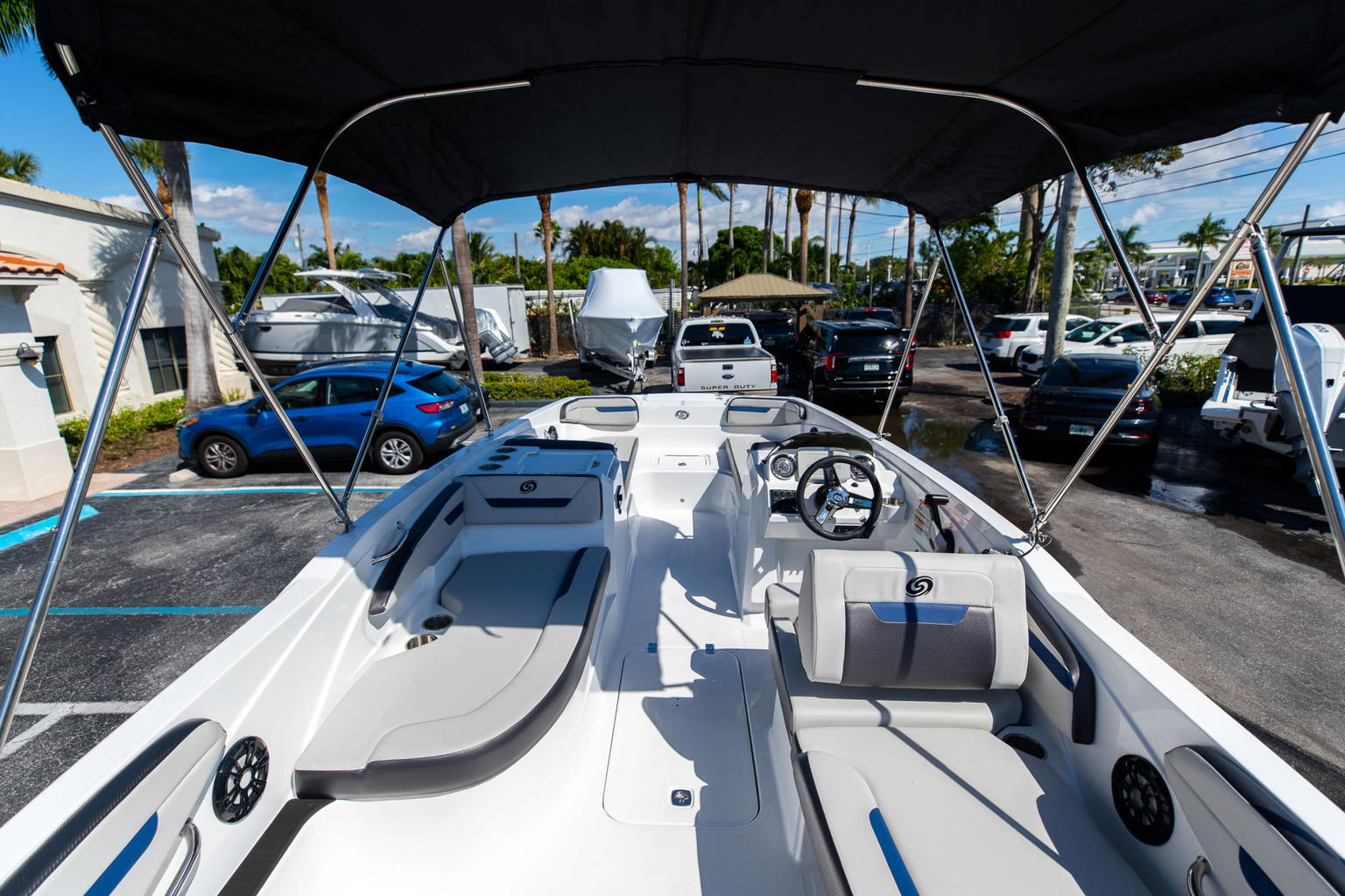 New 2023 Hurricane SunDeck Sport OB SS 205 OB #9094 image 10