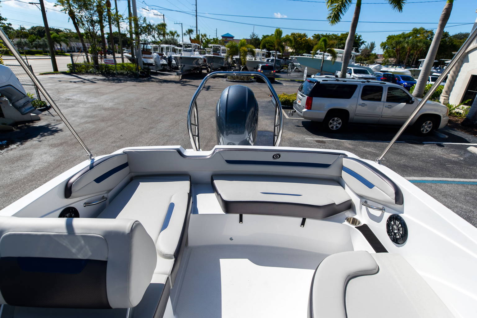 New 2023 Hurricane SunDeck Sport OB SS 205 OB #9094 image 11