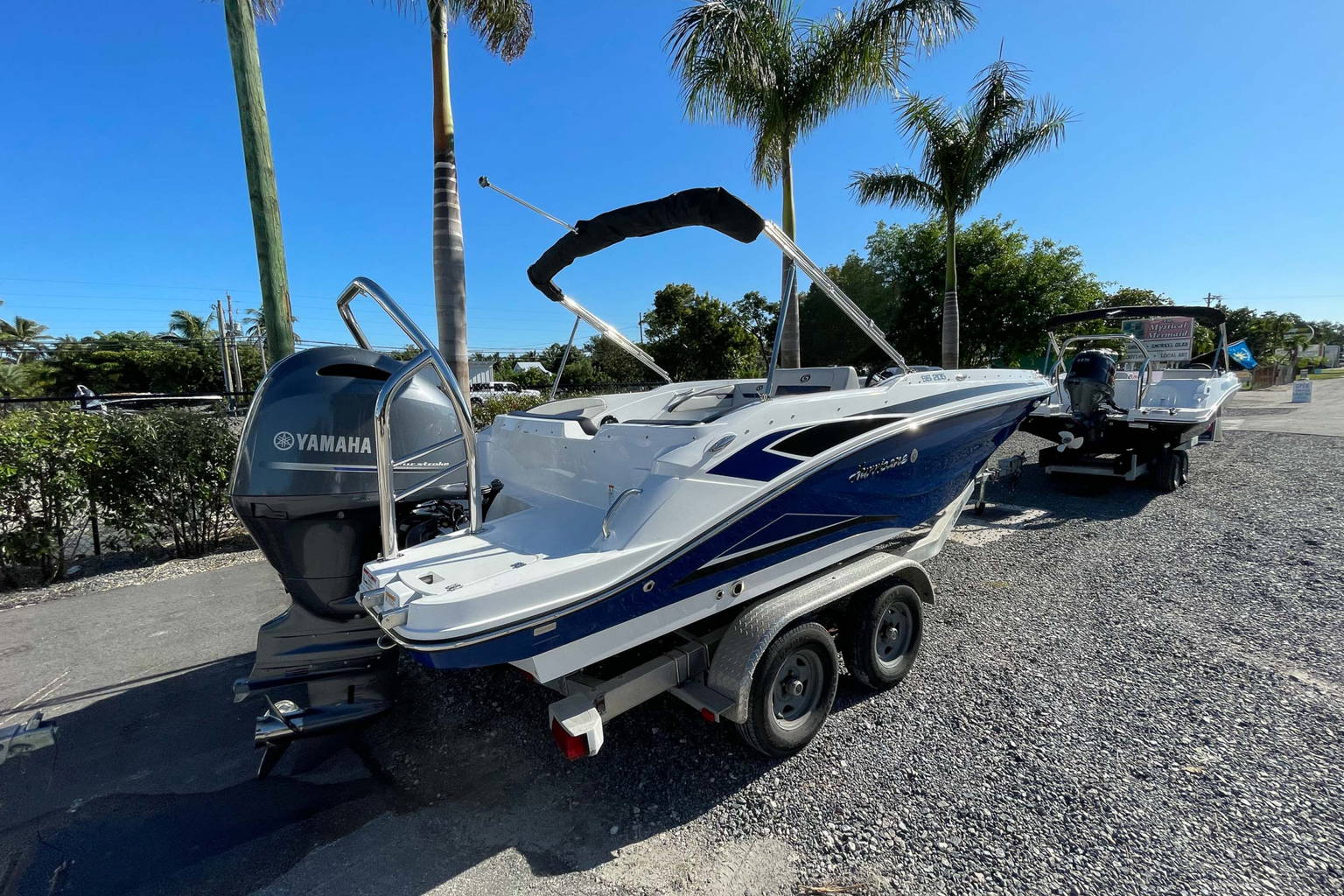 New 2023 Hurricane SunDeck Sport OB SS 205 OB #8919 image 5