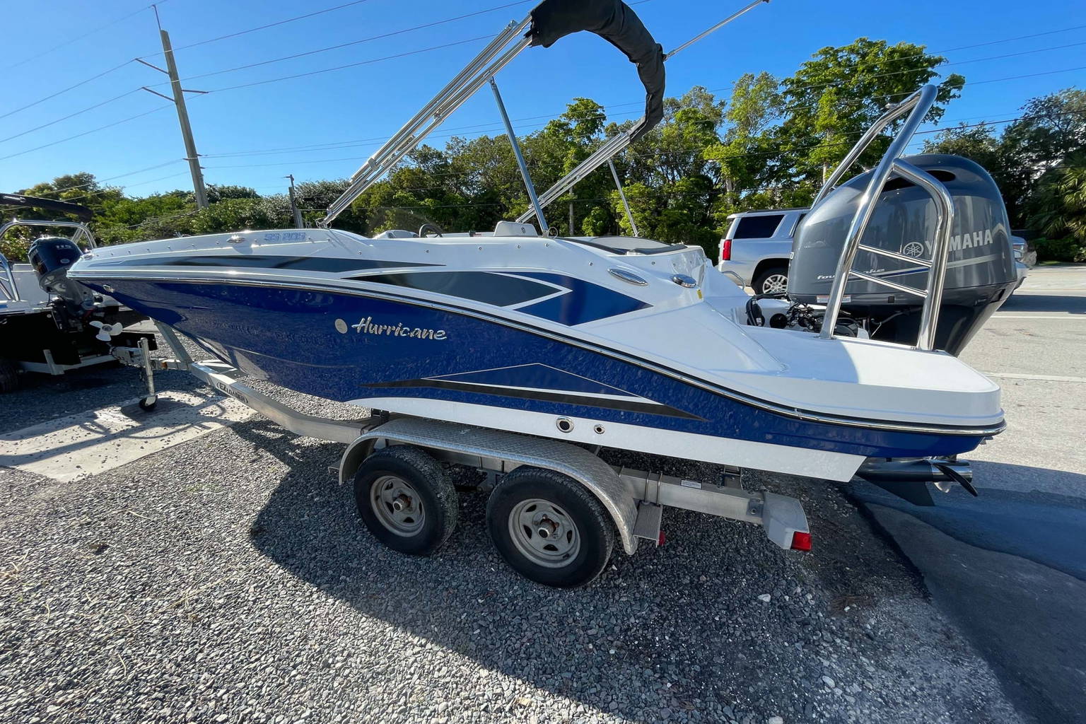 New 2023 Hurricane SunDeck Sport OB SS 205 OB #8919 image 4