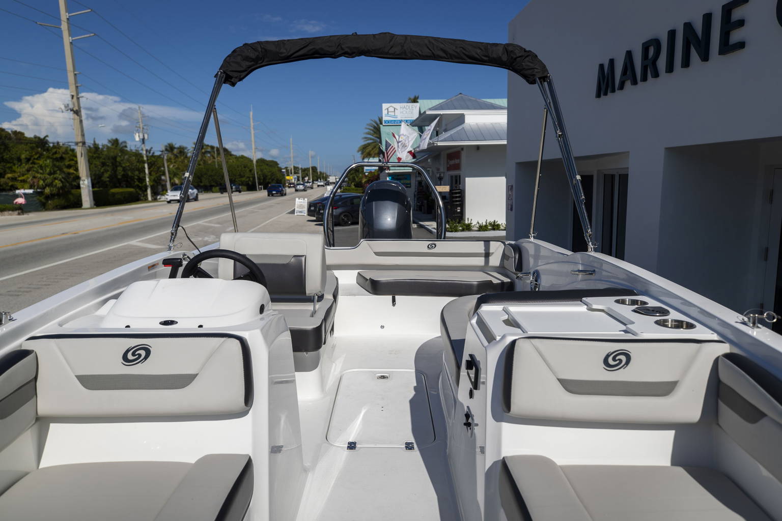New 2023 Hurricane SunDeck Sport OB SS 205 OB #9637 image 18