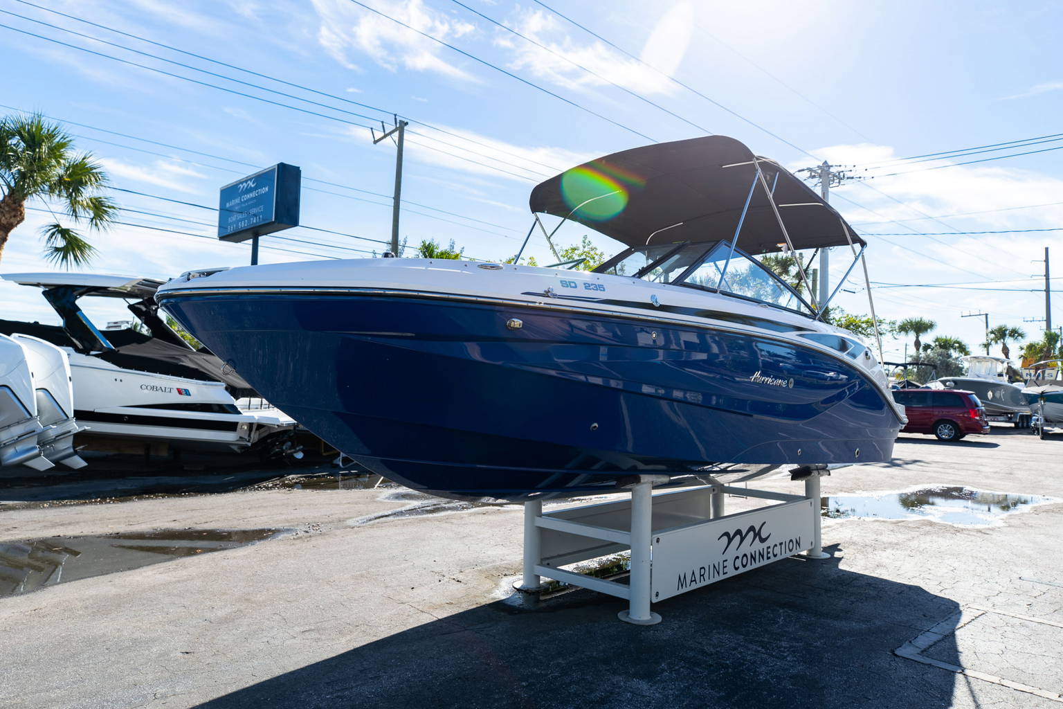 New 2023 Hurricane SunDeck 235 OB #0505 image 5