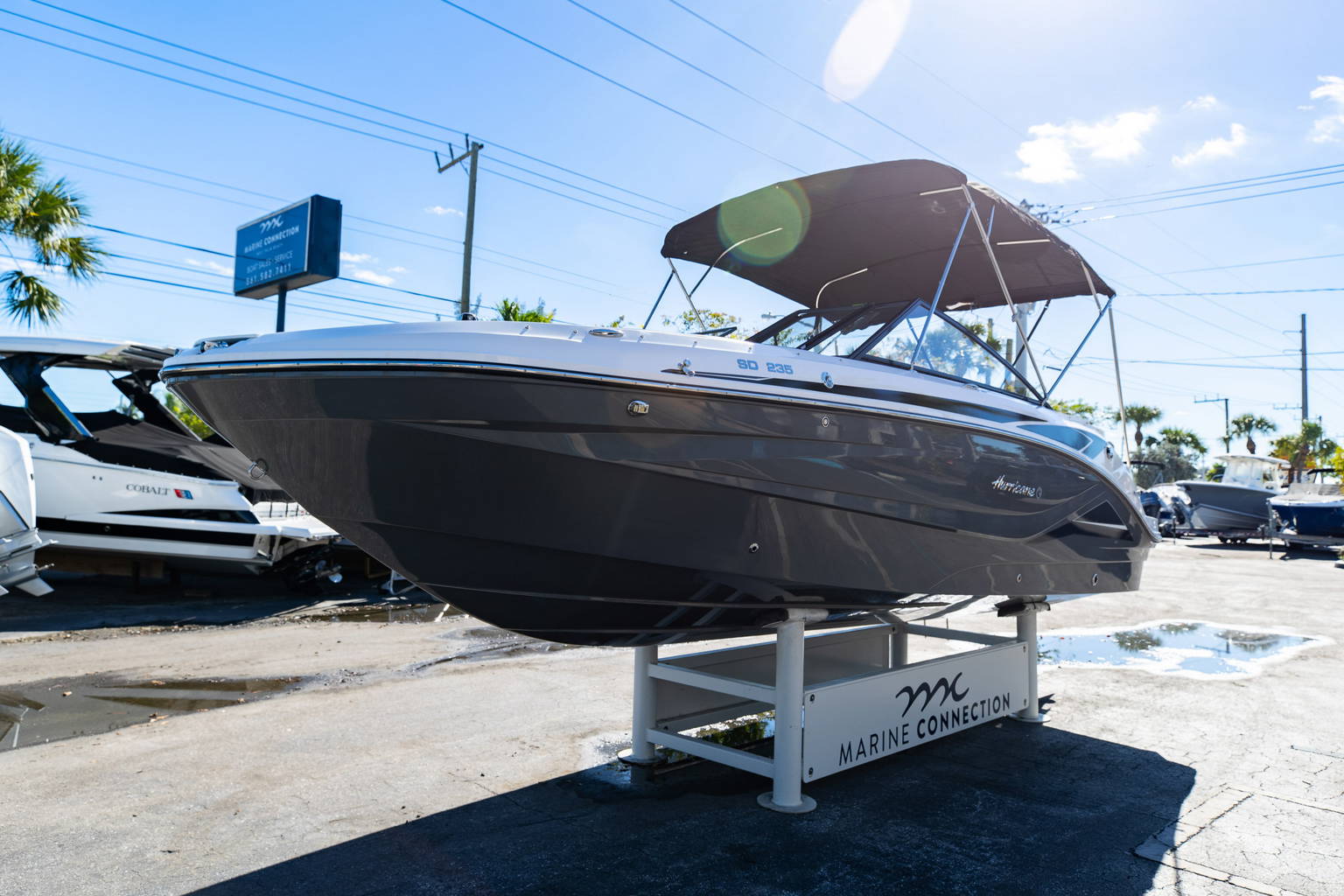 New 2023 Hurricane SunDeck OB SD 235 OB #9620 image 4