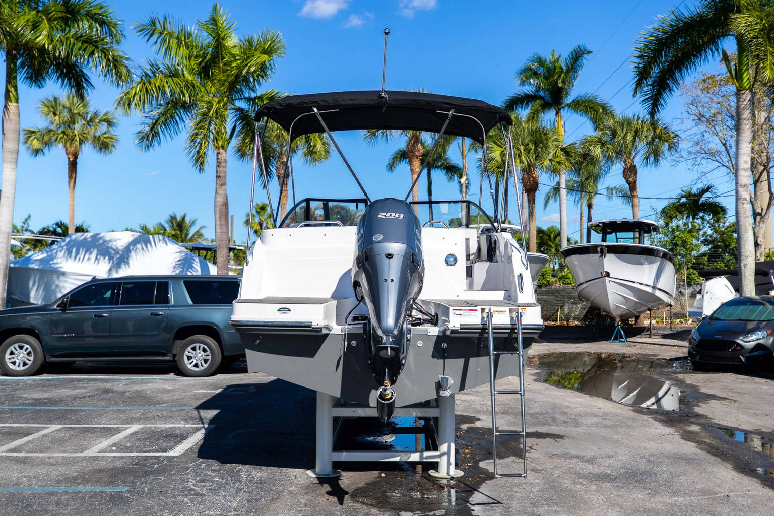 New 2023 Hurricane SunDeck OB SD 235 OB #9620 image 7